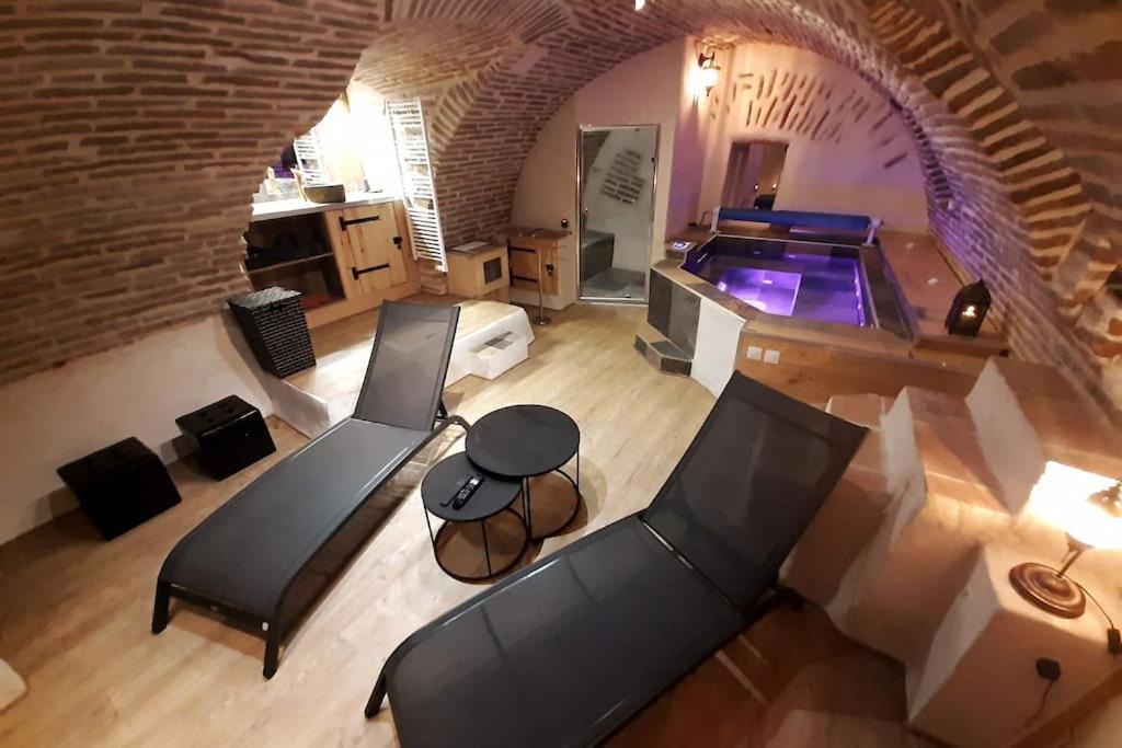 Studio Et Spa Privatif Le Puits De La Grace Albi Esterno foto